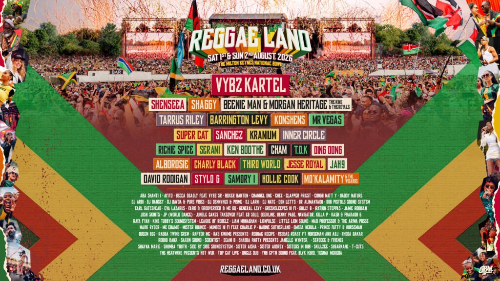 Events Reggae Land 2026 Line Up